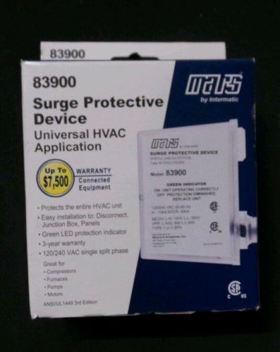 Mars 83900 Surge Protective Device Universal HVAC Application