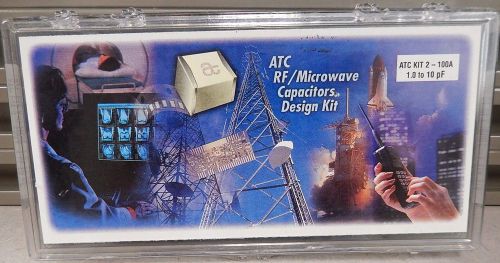 ATC AMERICAN TECHNICAL CERAMICS RF MICROWAVE CAPACITORS DESIGN KIT 2-100A 1152