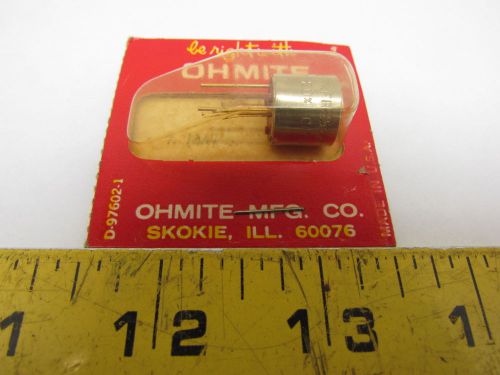 Ohmite afr 252m 1/4 turn hot molded trimmer 2500 ohms for sale