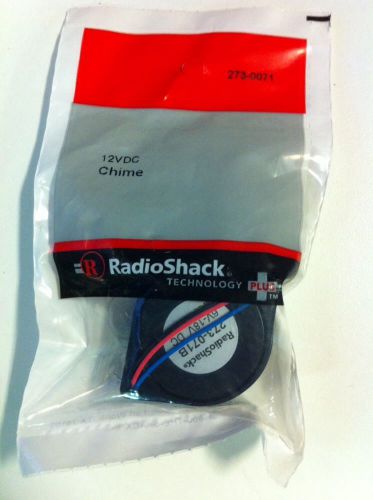 12VDC Chime #273-0071 By RadioShack