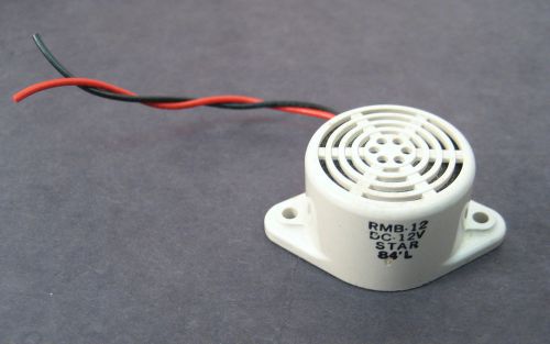 Mini Solid State Buzzer: 96dB: 12VDC: STAR RMB-12: Great Hobby Item: Great Price