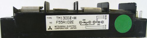 Tested working mitsubishi power thyristor module tm130dz-h : 130a 400/800v for sale