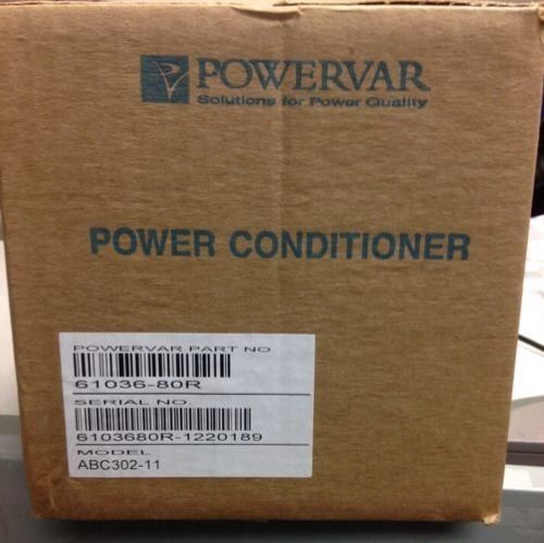110v line conditioner powervar (brand new) for sale