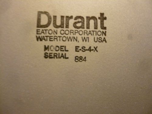 New Durant ES4X  E-S4-X Contactor