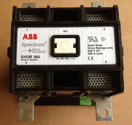 Abb ehdb-360 sk-826-484 600v 360a contactor for sale