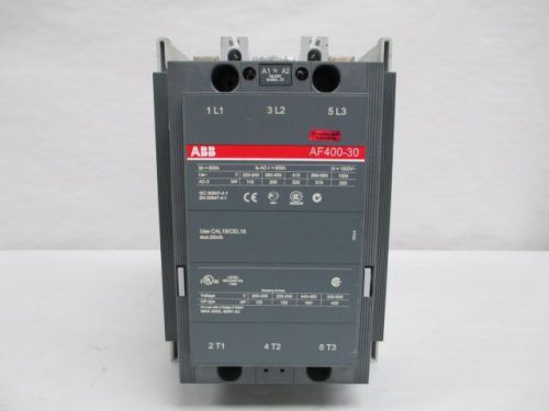 Abb af400-30 400hp contactor 100-250v ac/dc d202120 for sale