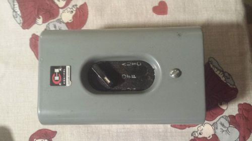 Cutler Hammer 10250H289 3 Position Pilot Switch (RUN ,OFF, AUTO) **NEW**