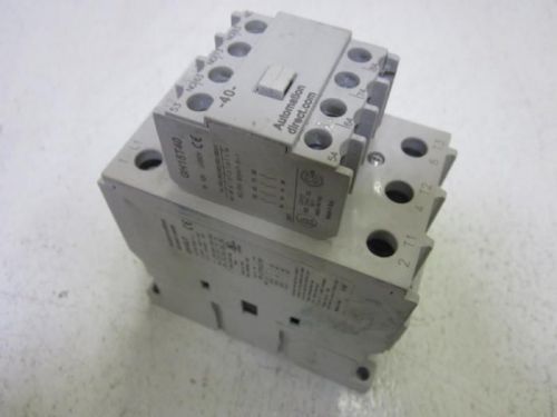 AUTOMATION DIRECT GH15JT / GH15T40 120V CONTACTOR *USED*