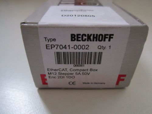 Beckhoff EP7041-0002 EtherCAT Box Stepper Motor