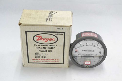 Dwyer 2010c magnehelic pressure 0-10in-h2o 4-3/4 in 1/8in npt gauge b350631 for sale