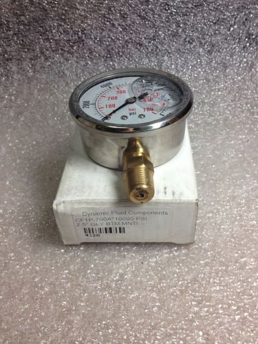 (u2) dynamic fluid components cf1p-700a gauge for sale