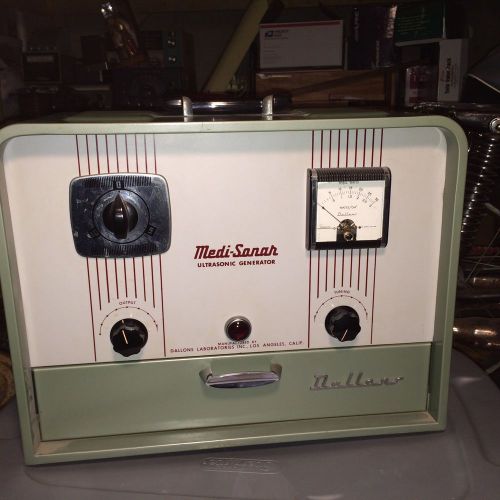 Vintage Medi-Sonar Ultrasonic Generator by Dallons Laboratories