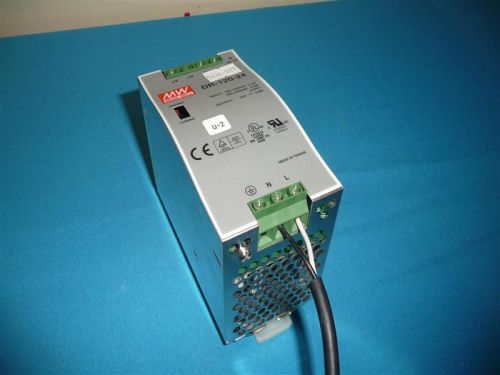 Mean well dr-120-24 dr12024 power supply 24vdc 5.0a for sale