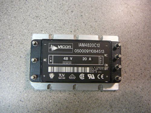 Vicor input power conditioning module  48v 20a  iam4820c12  **new** for sale