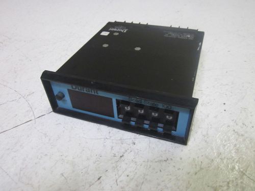DURANT SOLID STATE 100 COUNTER 55100-400 120VAC *USED*