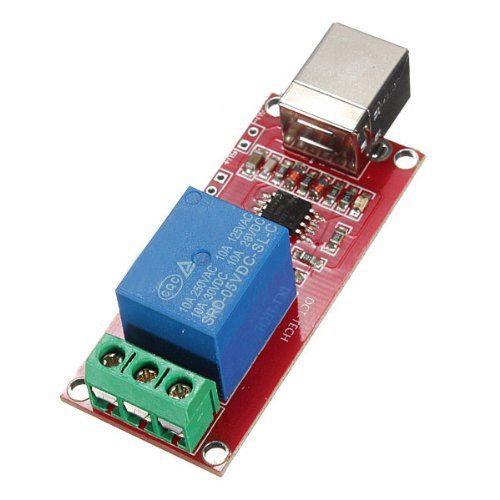 5v usb relay 1 channel programmable computer control gift for sale