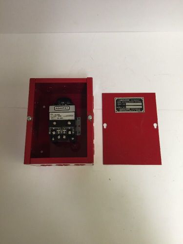 Agastat timing relay model 7012ad with chemetron 10100264 fire system box for sale