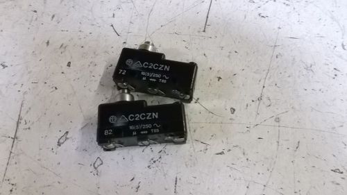 LOT OF 2 POTTER &amp; BRUMFIELD C2CZN SWITCH *USED*