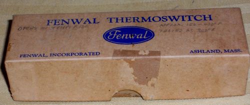Vintage fenwal thermoswitch s1355 for sale