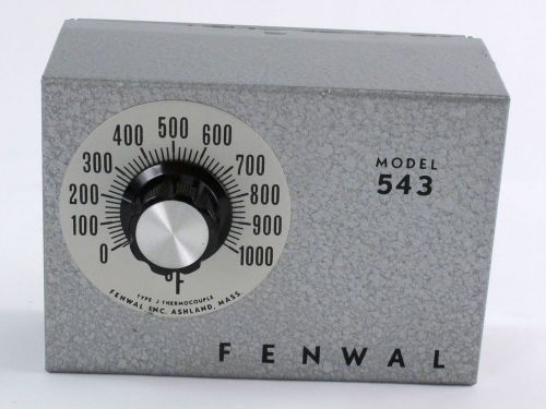 NEW Fenwall Model 543 Thermocouple Sensing Temperature Controller 0-1000°