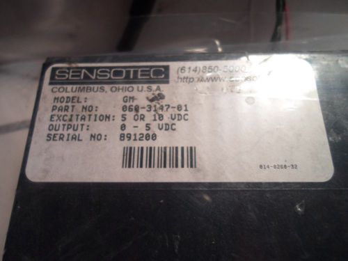 SENSOTEC 060-3147-01 DISPLAY AND SIGNAL CONDITIONER  (NEW IN PACKAGE)