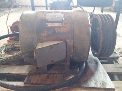 General Electric 10 HP 3 Phase induction Motor Model 5K4284W3