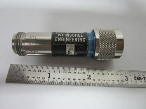 Weinschel attenuator  rf microwave frequency bin#f6-37 for sale