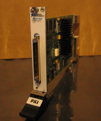 National instruments pxi-6602 8 channel counter timer with digital i/o for sale