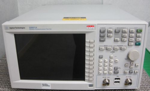 Hp/agilent e6601a wireless communications test set (opt. e6889a e6833a) for sale
