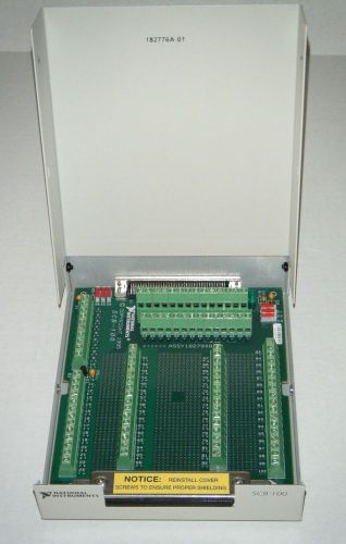 National instruments ni scb-100 shielded connector block for sale