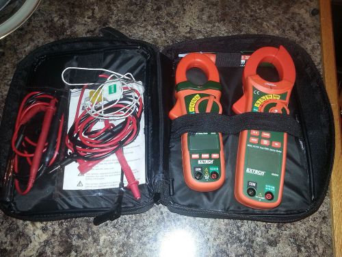 Extech MA640 600A CLAMP METER, MA430 400A CLAMP METER, DV25 VOLT DETECTOR KIT