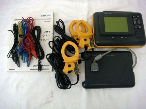 Hioki 3166 500a*3 clamp on power hi-tester for sale