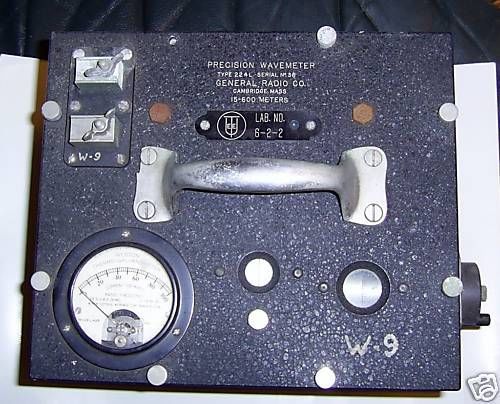 General radio vintage precision wavemeter type 224l for sale