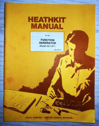 Heathkit Manual Function Generator Model IG-1271 (1974)