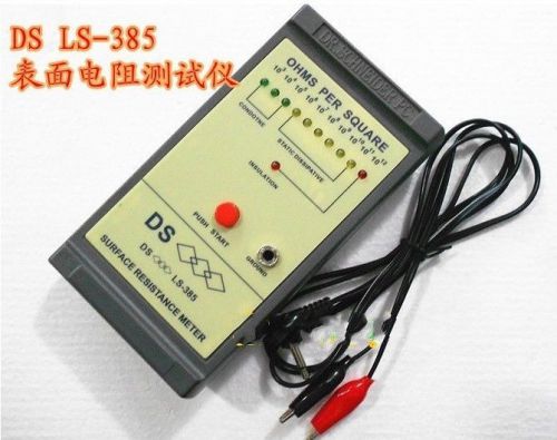 Ds ls-385 surface resistance tester static pad taiwan tester antistatic tester for sale