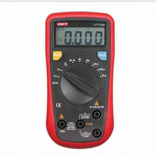 Ut136b auto range digital multimeter ac dc frequency resistance tester meter for sale