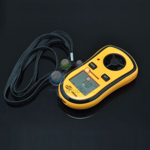 Digital lcd wind speed gauge anemometer gm8908 for sale