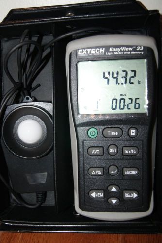 Extech EA33 LIGHT METER WITH MEMORY EASYVIEW