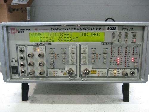 Tektronix (Microwave Logic) ST112 SONETest Transceiver