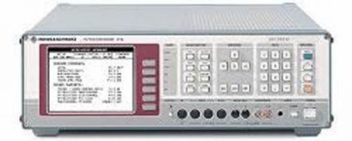 Rohde &amp; schwarz efa83  tv test receiver and demodulator for sale