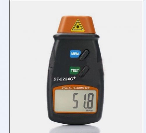 Digital Laser Photo Tachometer RPM Test Non-Contact RPM Tach Tool Meter