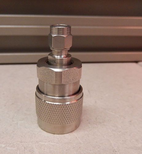 N MALE TO SMA MALE 50 OHM ADAPTER 924