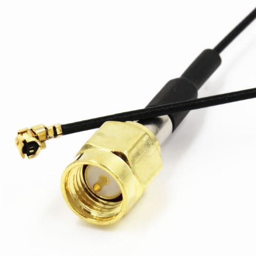 1 pcs SMA Male Plug to IPX U.FL Female 1.13 Pigtail RF Cable 20cm