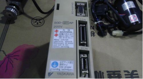 New Yaskawa servo SGM-A5A314 + SGD-01AP have lugs