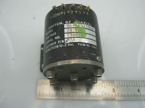 DYNATECH Microwave 4-way Coaxial Switch RF SMA Connectors