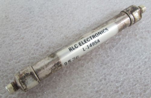 GENUINE RLC ELECTRONICS L-1495A BANDPASS FILTER WARRANTY