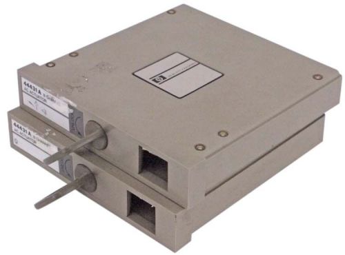 2x hp/agilent 44431a 8-channel high voltage ac actuator connector block 3497a for sale