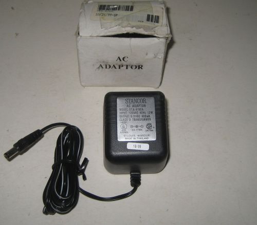 New Stancor 9V 500mA AC/DC Adapter Power Supply STA-4190A