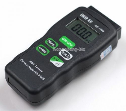 DER EE EMF Meter Electromagnetic Field Tester DE-1008