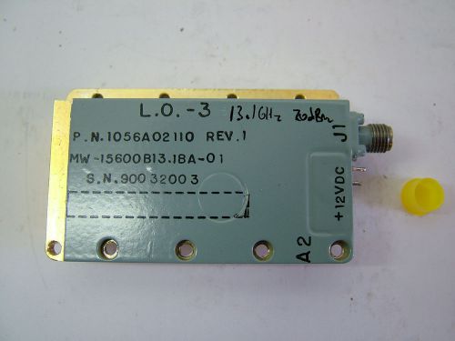 RF FIXED SIGNAL SOURCE OSCILLATOR 13.1GHz 20dBm 6A02110 MICROWAVE DRO INV2